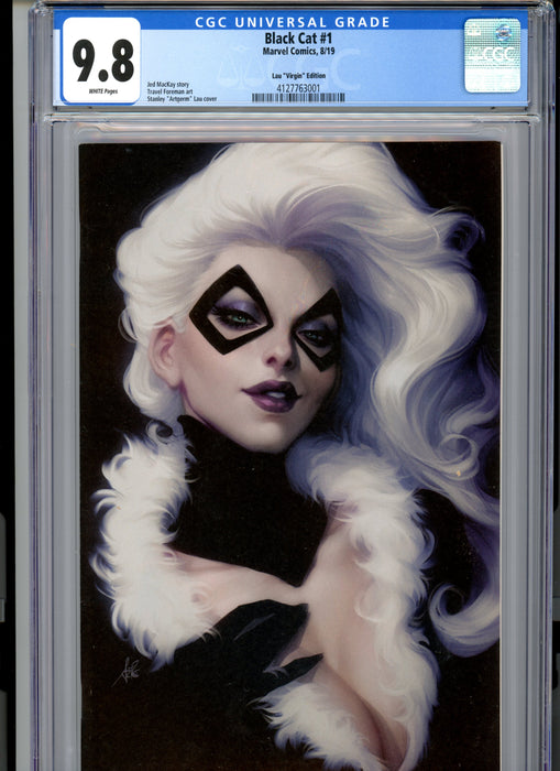 CGC 9.8 Black Cat #1 Artgerm Virgin Variant