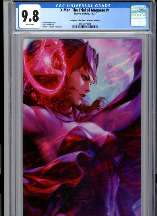 CGC 9.8 X-Men: The Trial of Magneto #1 Artgerm Virgin Variant