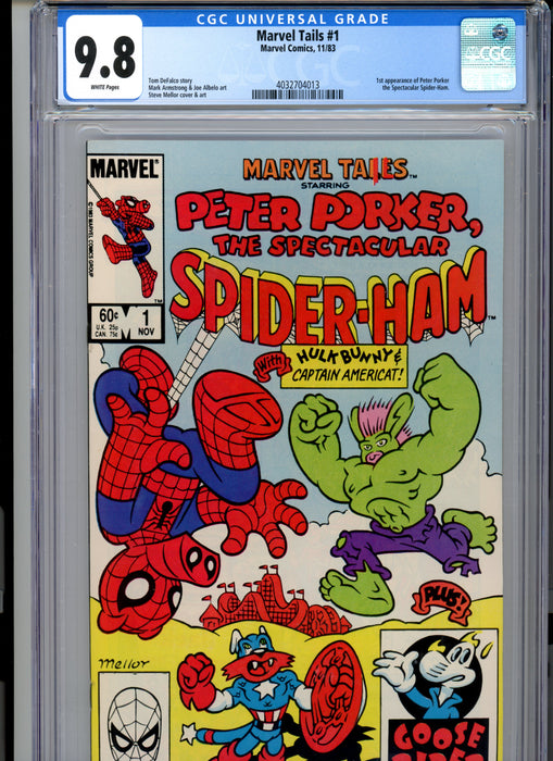 CGC 9.8 Marvel #1 1st Appearance of Peter Porker