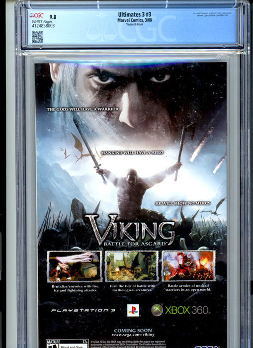 CGC 9.8 Ultimates 3 #3 Scarlet Witch Cho Variant