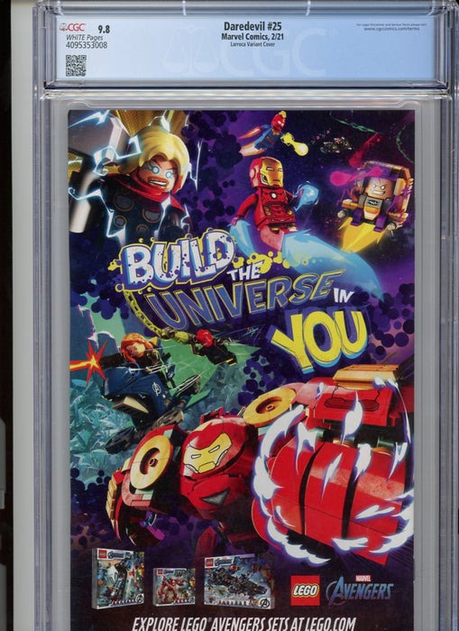 CGC 9.8 Daredevil #25 Larroca Variant - Elektra becomes new Daredevil