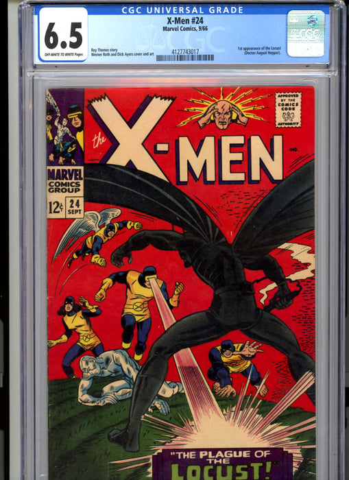CGC 6.5 X-Men #24 1st appearance of Locust