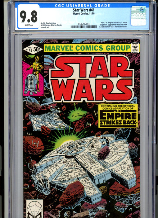 CGC 9.8 Star Wars #41 ESB Movie Adaptation