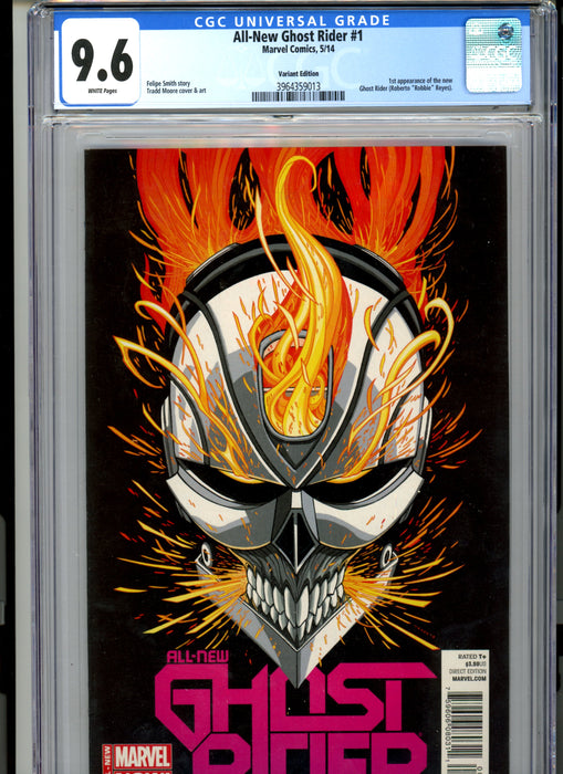 CGC 9.6 All-New Ghost Rider #1 1st App New Ghost Rider