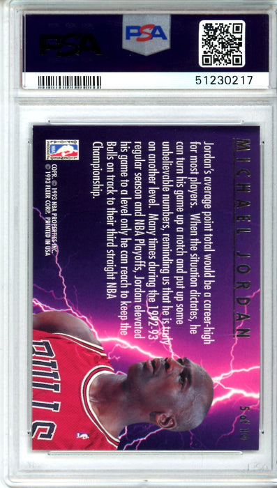PSA 6 EX-MT Michael Jordan #5 Scoring Kings 1993 Ultra
