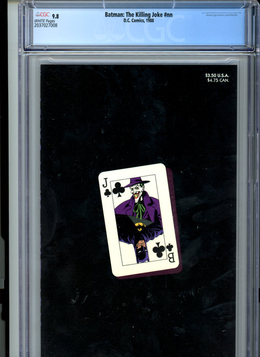 CGC 9.8 Batman: The Killing Joke #nn Embossed Cover Joker Cripples Barbara Gordon