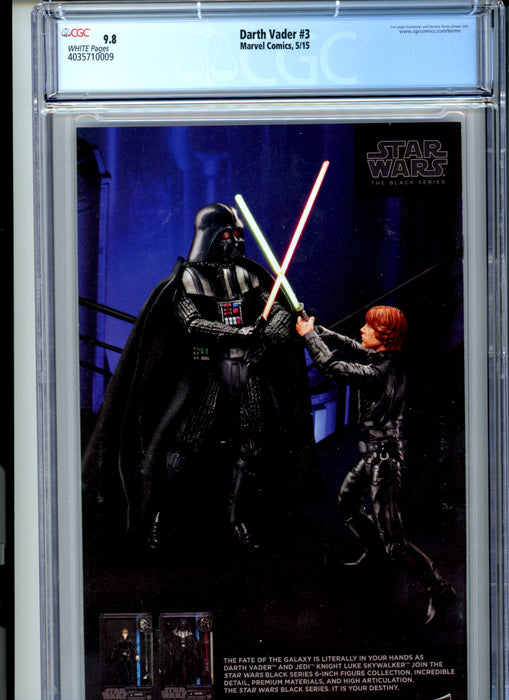 CGC 9.8 Darth Vader #3 1st Appearance of Doctor Aphra
