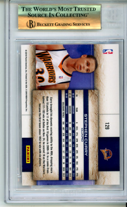 BGS 9.5 GEM MINT Stephen Curry #129 2009-10 Studio
