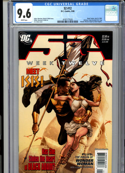 CGC 9.6 52 #12 Topaz Becomes Isis