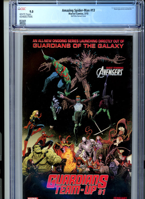 CGC 9.0 Amazing Spider-Man #13 Dell'Otto Variant