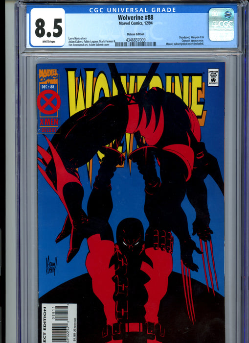 CGC 8.5 Wolverine #88 Deluxe Edition