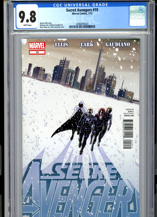 CGC 9.8 Secret Avengers #19 1st Appearance Mr. Knight