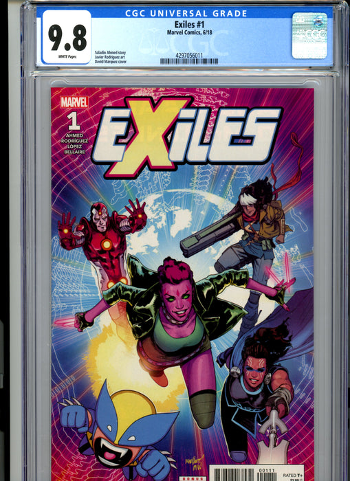 CGC 9.8 Exiles #1