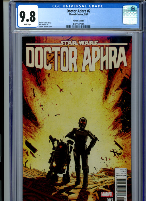 CGC 9.8 Star Wars Doctor Aphra #2 Droids Variant Edition
