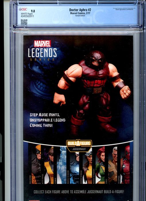 CGC 9.8 Star Wars Doctor Aphra #2 Droids Variant Edition