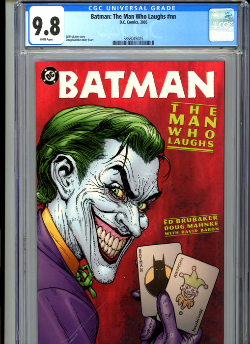 CGC 9.8 Batman: The Man Who Laughs #nn