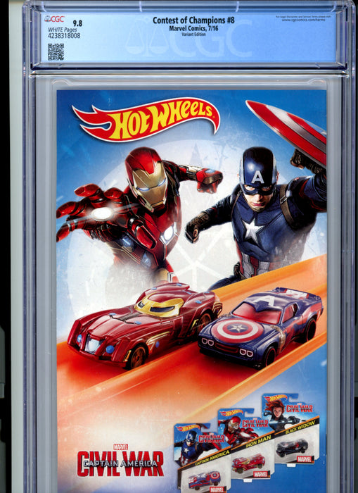 CGC 9.8 Contest of Champions #8 Variant