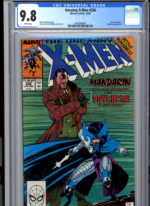 CGC 9.8 Uncanny X-Men #256 1st new Psylocke