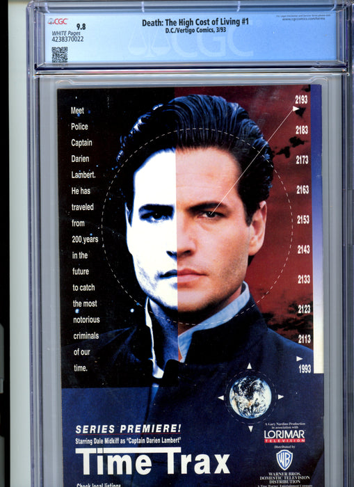 CGC 9.8 Death: The High Cost of Living #1