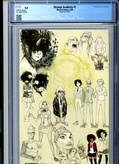 CGC 9.8 Strange Academy #1 Wraparound Edition 1st app of Emily Bright