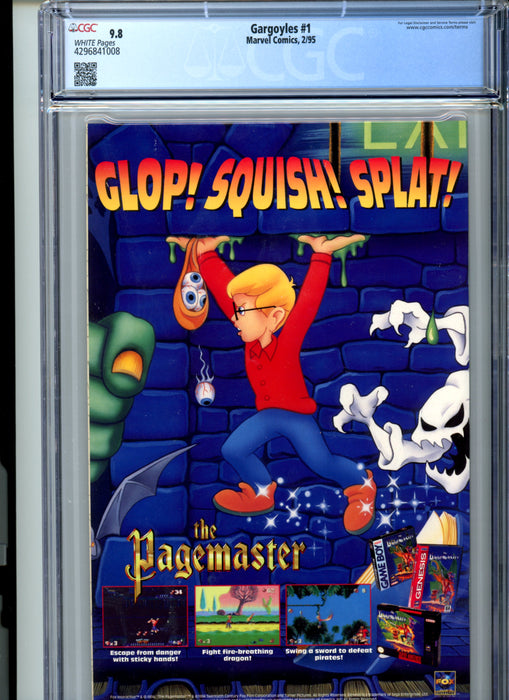 CGC 9.8 Gargoyles #1 Embossed Cover