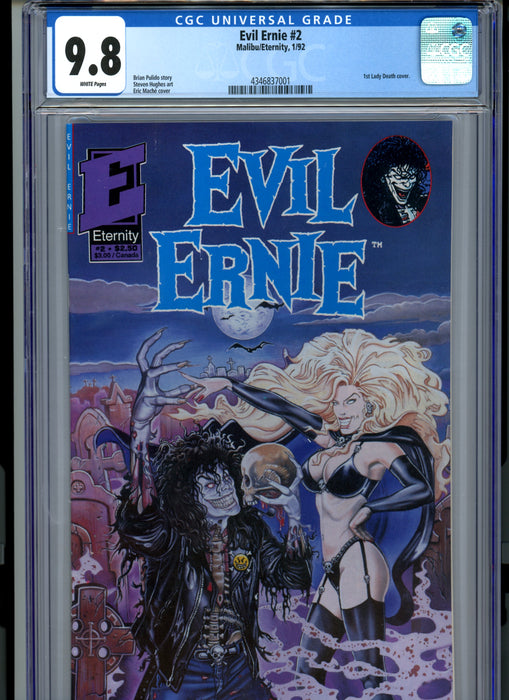 CGC 9.8 Evil Ernie #2 1st Lady Death Cover
