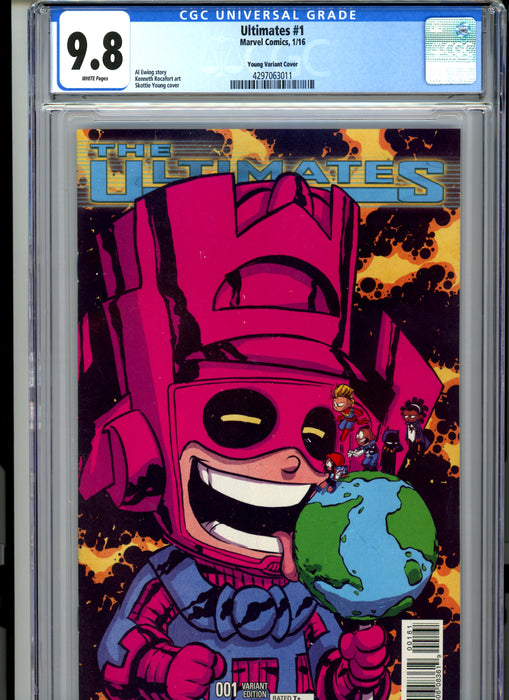 CGC 9.8 Ultimates #1 Young Variant