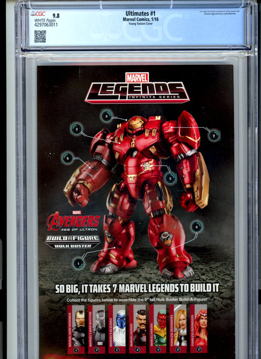 CGC 9.8 Ultimates #1 Young Variant