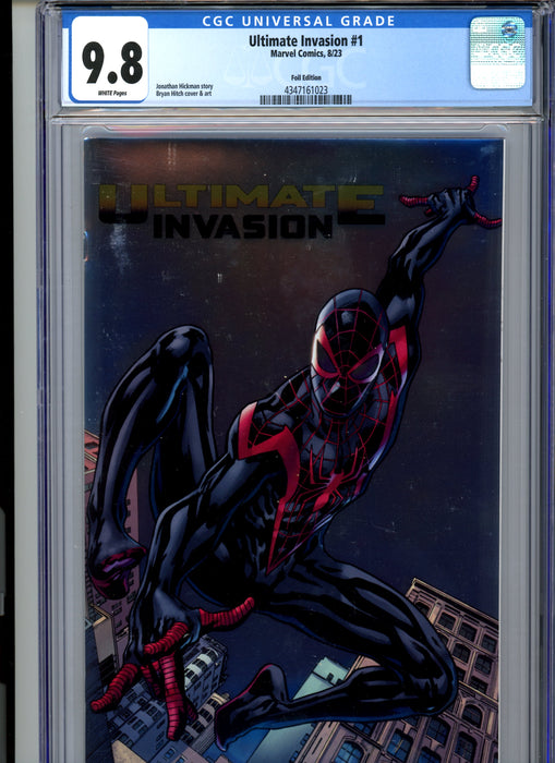 CGC 9.8 Ultimate Invasion #1 Foil Variant