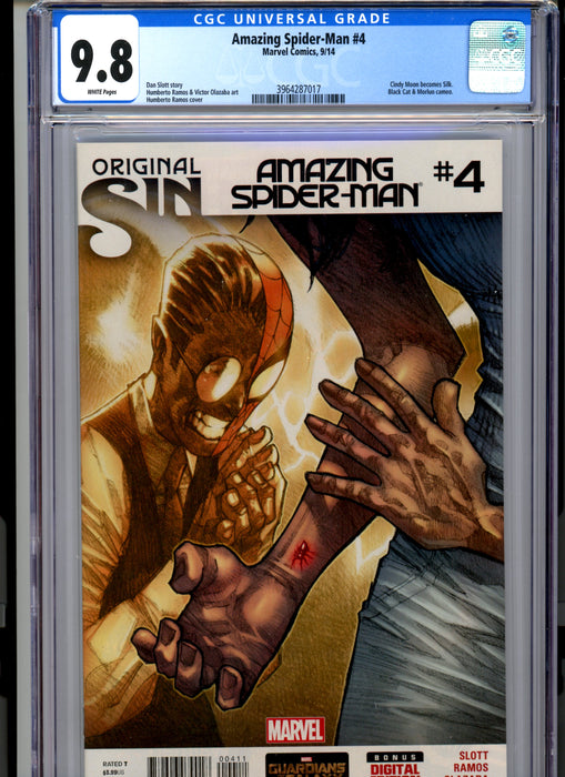 CGC 9.8 Amazing Spider-Man #4 Cindy Moon becomes Silk
