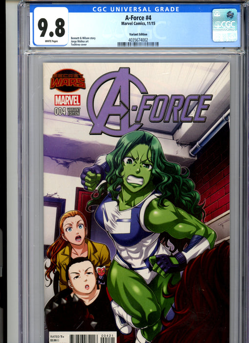 CGC 9.8 A-Force #4 Manga Variant
