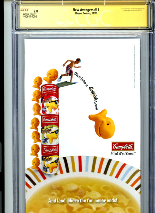 CGC 9.8 Signature Series New Avengers #11 1st Appearance of Ronin