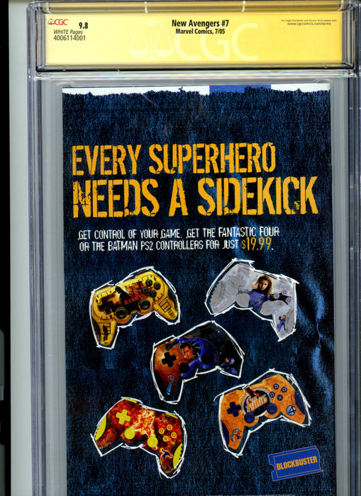 CGC 9.8 Signature Series New Avengers #7 1st Appearance of the Illuminati