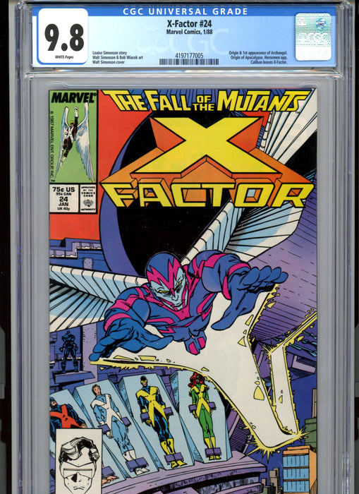 CGC 9.8 X-Factor #24 Origin & 1st Appearance of Archangel