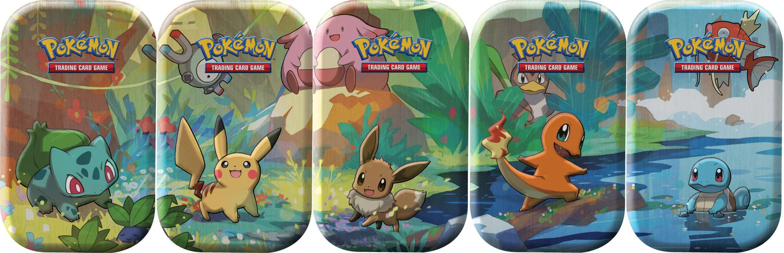 Pokemon - Kanto Friends Mini Tin - One at Random