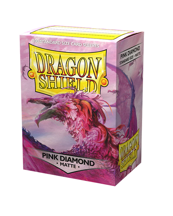 Dragon Shield Matte Standard Pink Diamond (100)