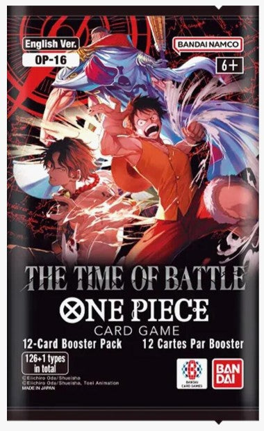 One Piece CG OP-16 The Time of Battle Booster Pack