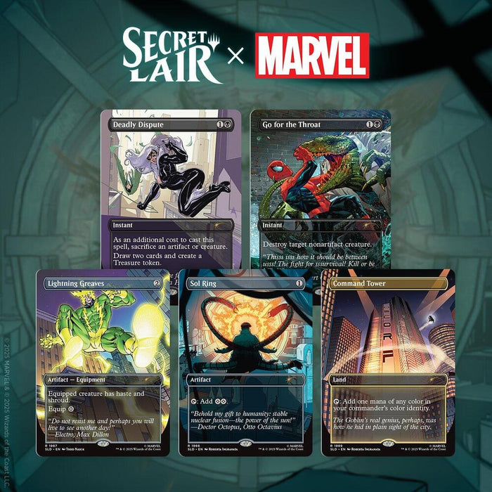 MTG - Secret Lair x Marvel's Spider-Man: Villainous Plots Foil Edition