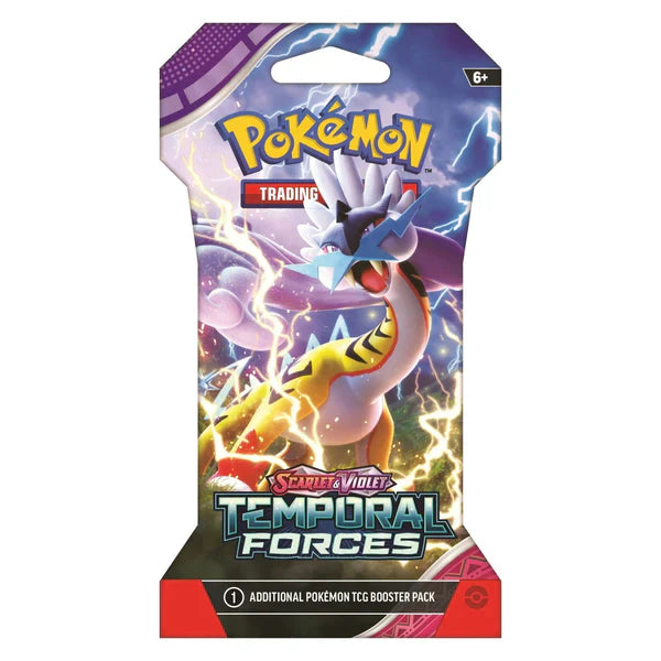 Pokemon - Scarlet & Violet: Temporal forces - Sleeved Booster Pack
