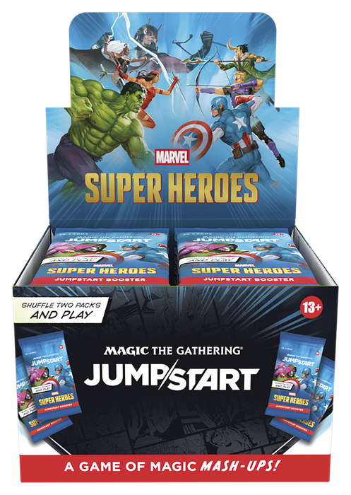 MTG - Marvel Super Heroes - Jumpstart Booster Box (Pre-Order)