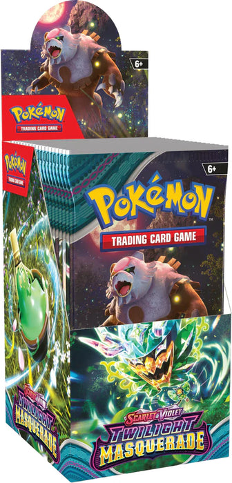 Pokemon - Scarlet & Violet: Twilight Masquerade - 18 Pack Euro Half Booster Box