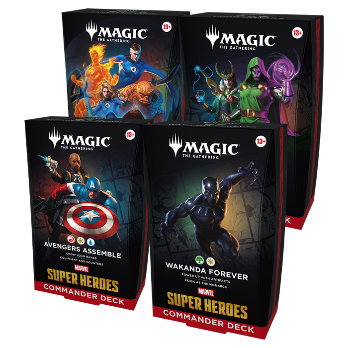 MTG - Marvel Super Heroes Commander Deck Set (Pre-Order)