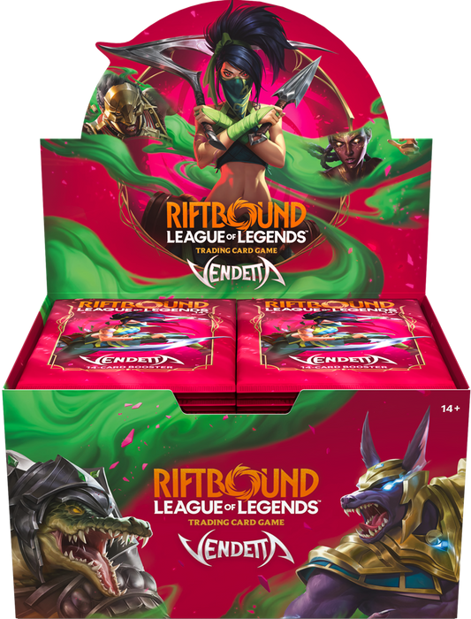 Riftbound - League of Legends - Vendetta Booster Box (Pre-Order)