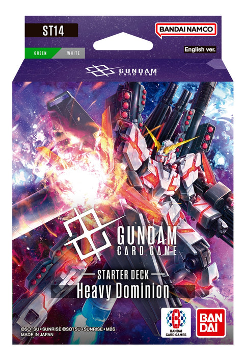 Gundam CG - ST-14 Heavy Dominion Starter Deck (Pre-Order)