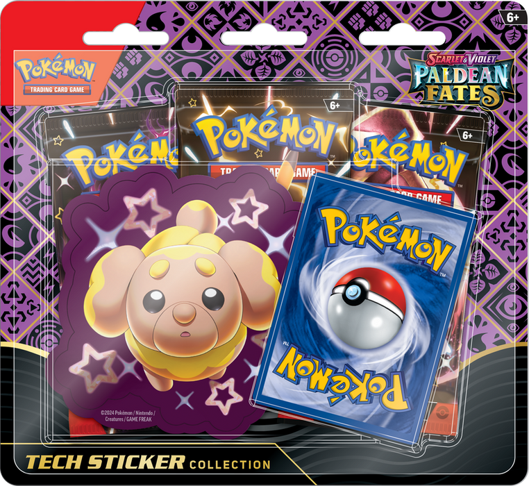 Pokemon - Paldean Fates Tech Sticker Collection - Promo at Random