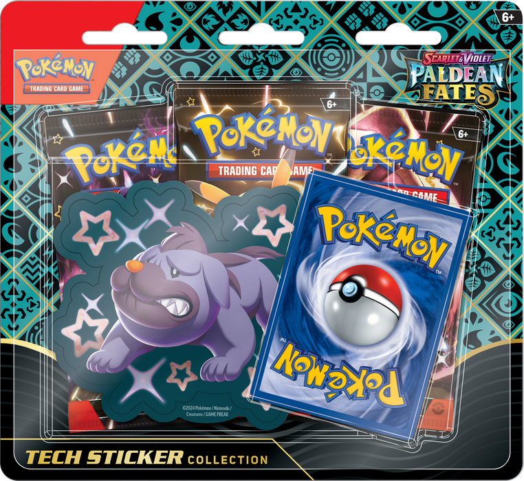 Pokemon - Paldean Fates Tech Sticker Collection - Promo at Random