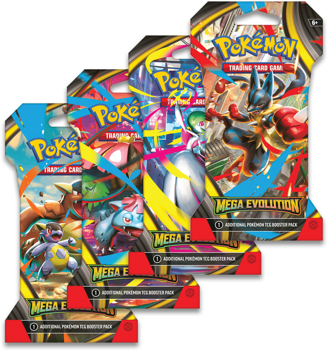 Pokemon - Mega Evolution Sleeved Booster Pack