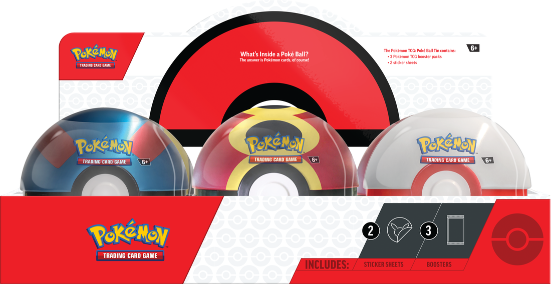 Pokemon - Poke Ball Tin Q4 - 2025 - Design at Random