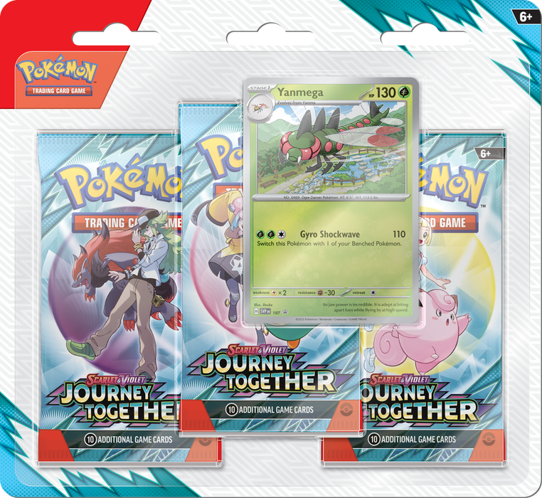 Pokemon - SV09 - Journey Together 3 Pack Blister