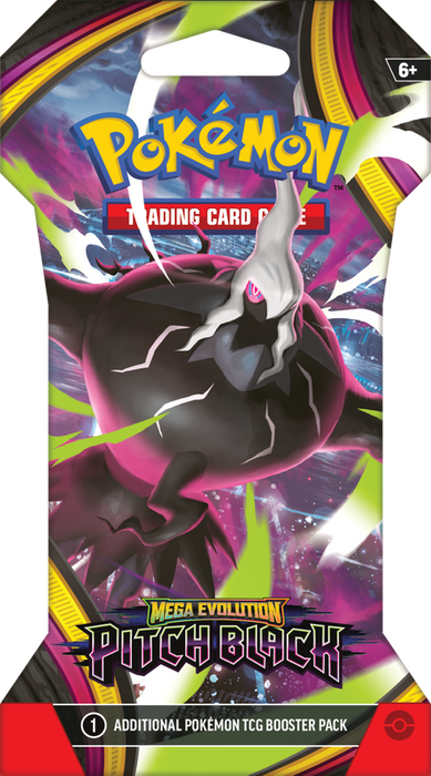 Pokemon - ME05 - Pitch Black - Sleeved Pack (Pre-Order)